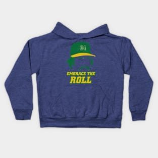 Rollie Fingers Oakland Silhouette Kids Hoodie